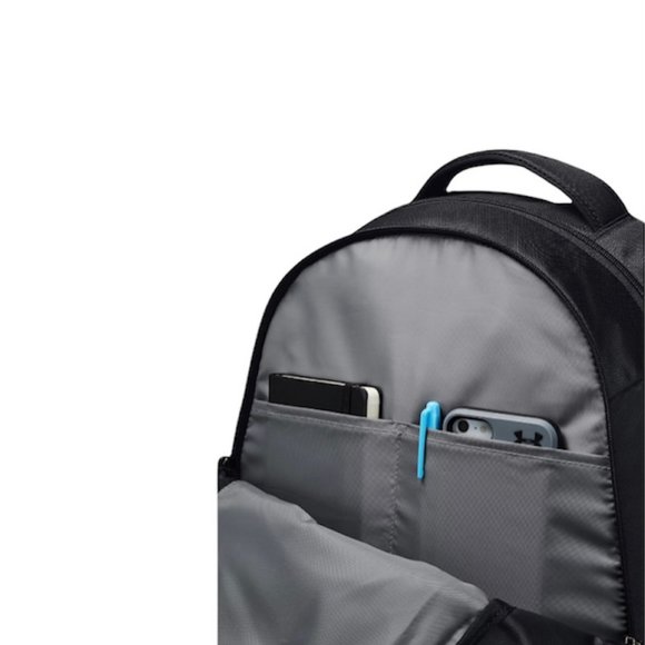 Under Armour 15" Laptop Bag 1342651 001 Adult Hustle 4.0 Backpack Black Man's - Picture 4 of 7